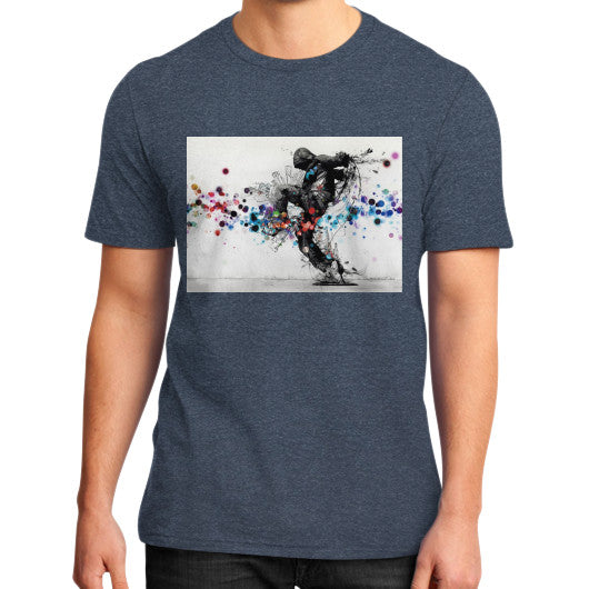 District T-Shirt (on man) Heather navy lvmmstudio
