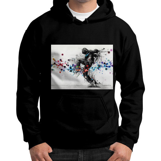 Gildan Hoodie (on man) Black lvmmstudio