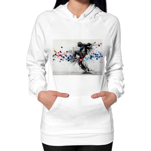 Hoodie (on woman) White lvmmstudio