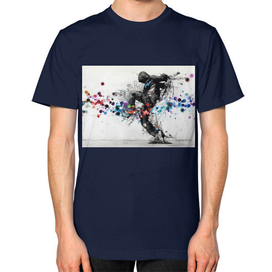 Unisex T-Shirt (on man) Navy lvmmstudio