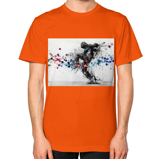 Unisex T-Shirt (on man) Orange lvmmstudio
