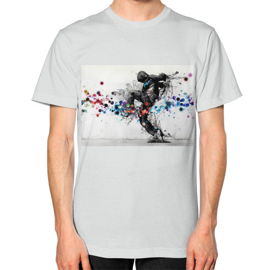 Unisex T-Shirt (on man) Silver lvmmstudio