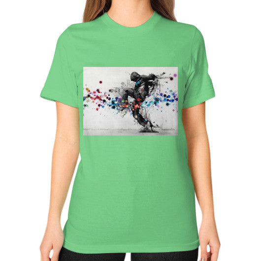 Unisex T-Shirt (on woman) Grass lvmmstudio