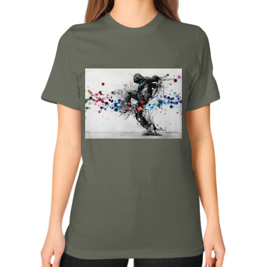 Unisex T-Shirt (on woman) Lieutenant lvmmstudio
