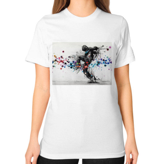 Unisex T-Shirt (on woman) White lvmmstudio