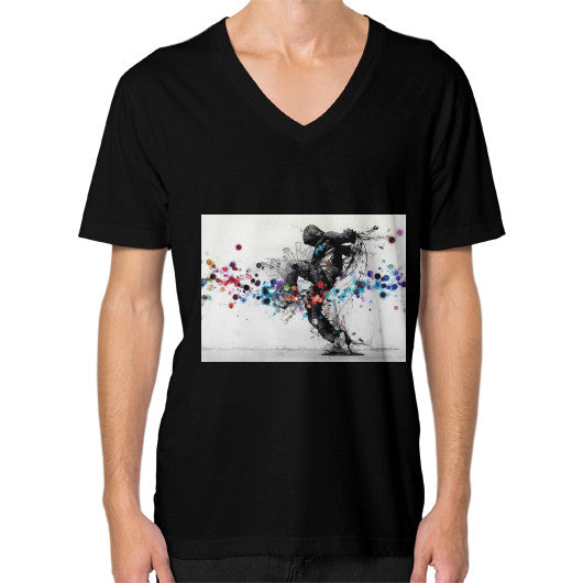 V-Neck (on man) Black lvmmstudio