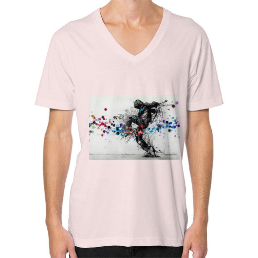 V-Neck (on man) Light pink lvmmstudio