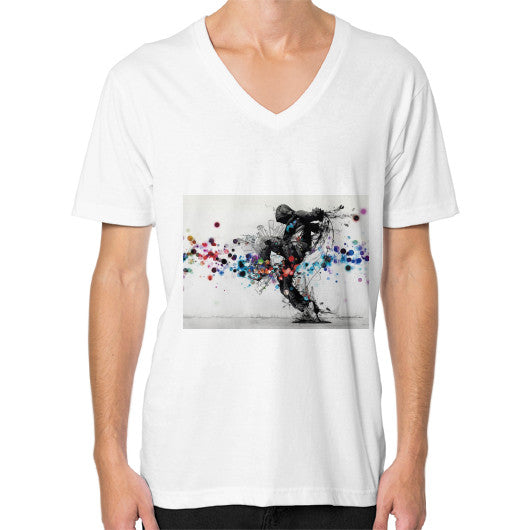 V-Neck (on man) White lvmmstudio