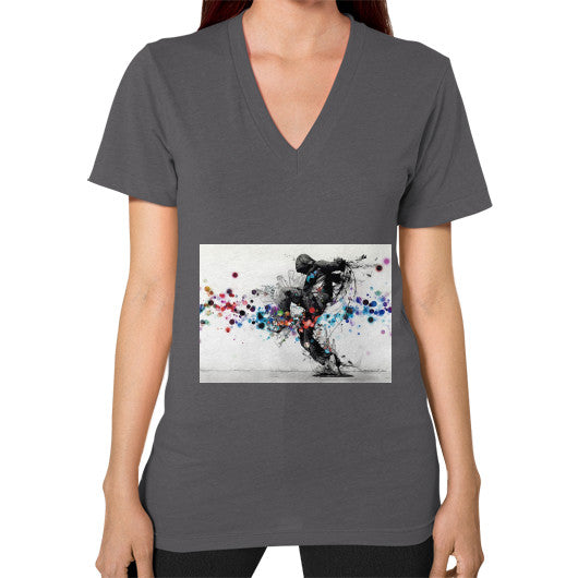 V-Neck (on woman) Asphalt lvmmstudio