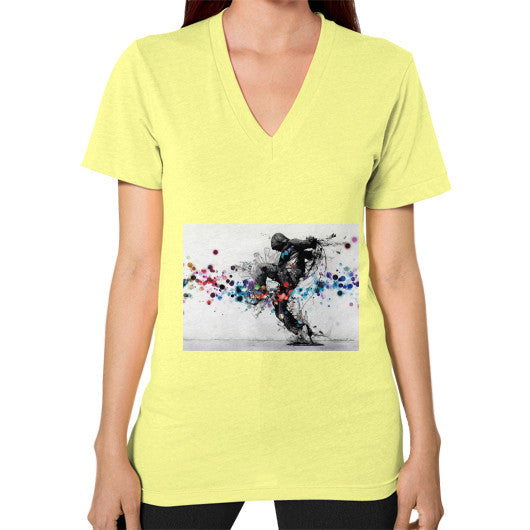 V-Neck (on woman) Lemon lvmmstudio