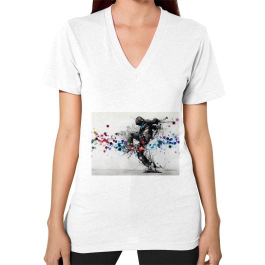 V-Neck (on woman) White lvmmstudio
