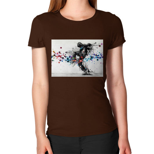 Women's T-Shirt Brown lvmmstudio
