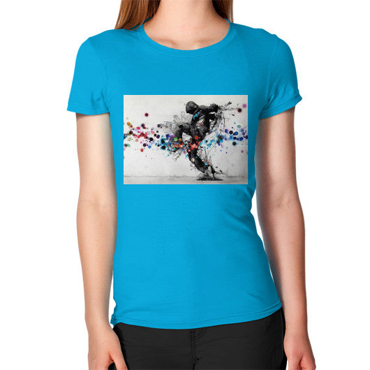 Women's T-Shirt Teal lvmmstudio